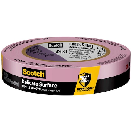 Scotch .94 x 60 Yds Blue Scotch Delicate Surface Painter's Tape 2080-24EC